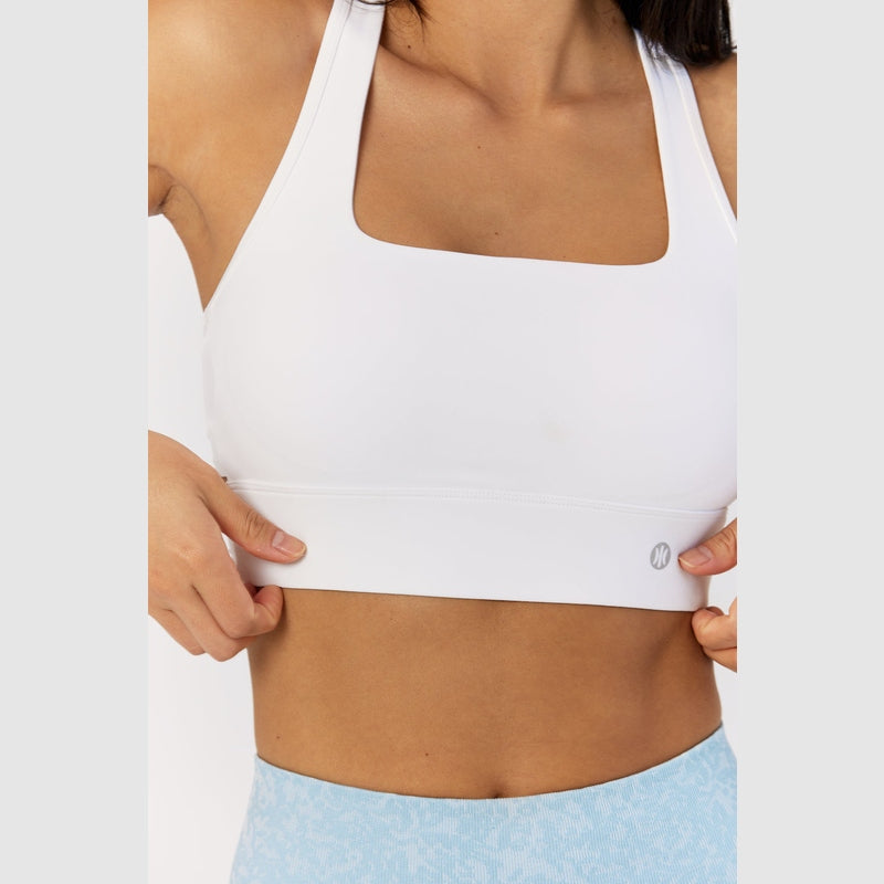 Astoria LIVE LUXE Square Neck Crop - White