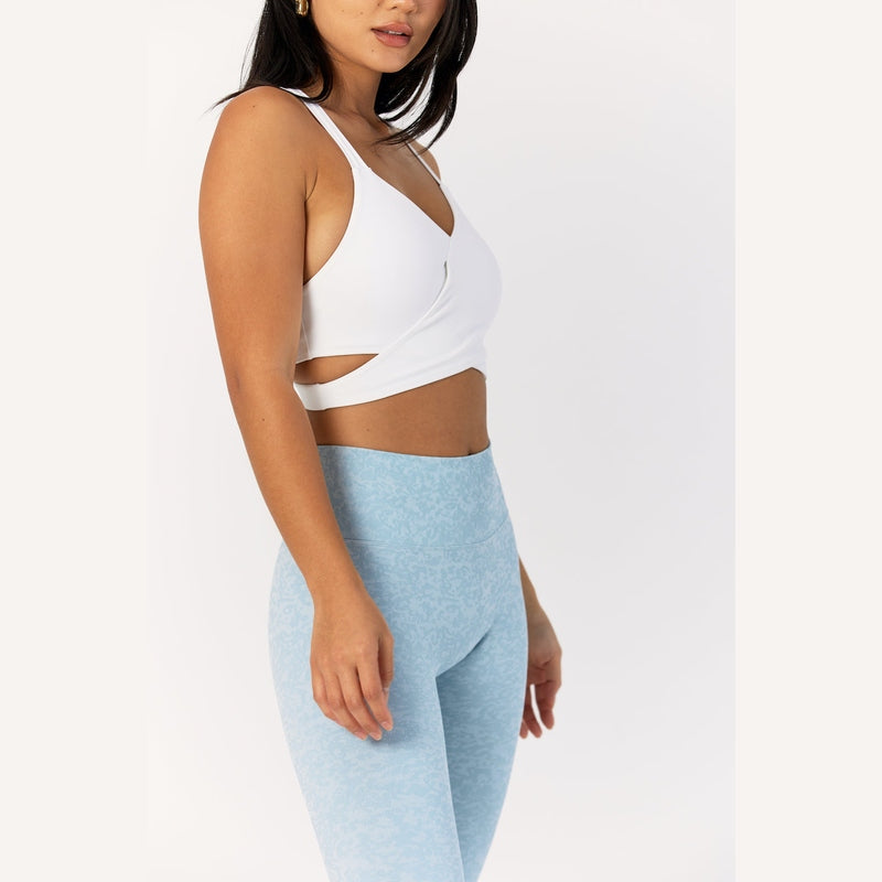 Astoria LIVE LUXE Crossover Crop - White