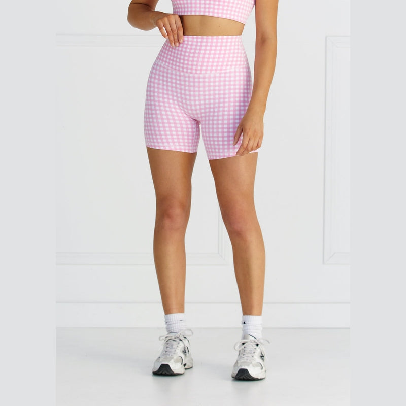 Astoria LUXE BALANCE Short - Pink Gingham