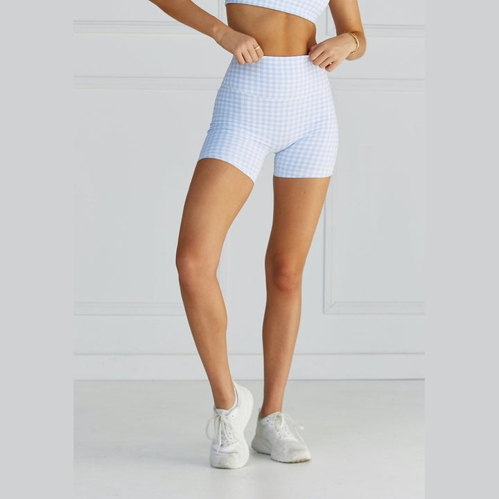 Astoria LUXE BALANCE Short - Blue Gingham