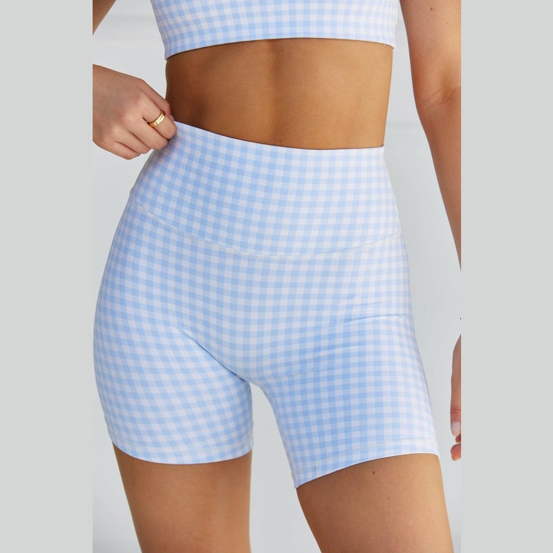 Astoria LUXE BALANCE Short - Blue Gingham