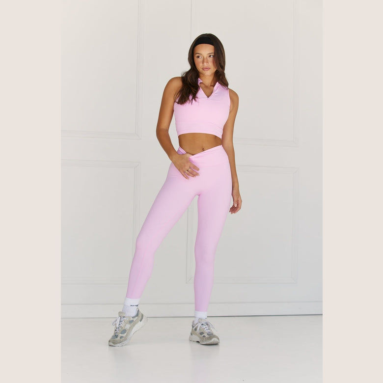 Astoria LUXE IGNITE Full Length Legging - Bubblegum Pink