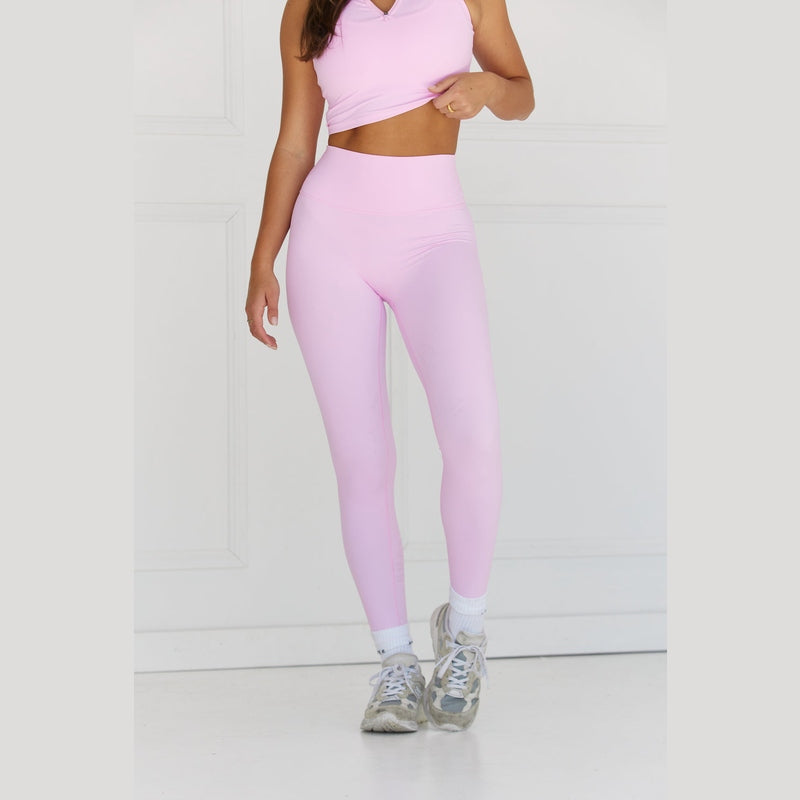 Astoria LUXE IGNITE Full Length Legging - Bubblegum Pink