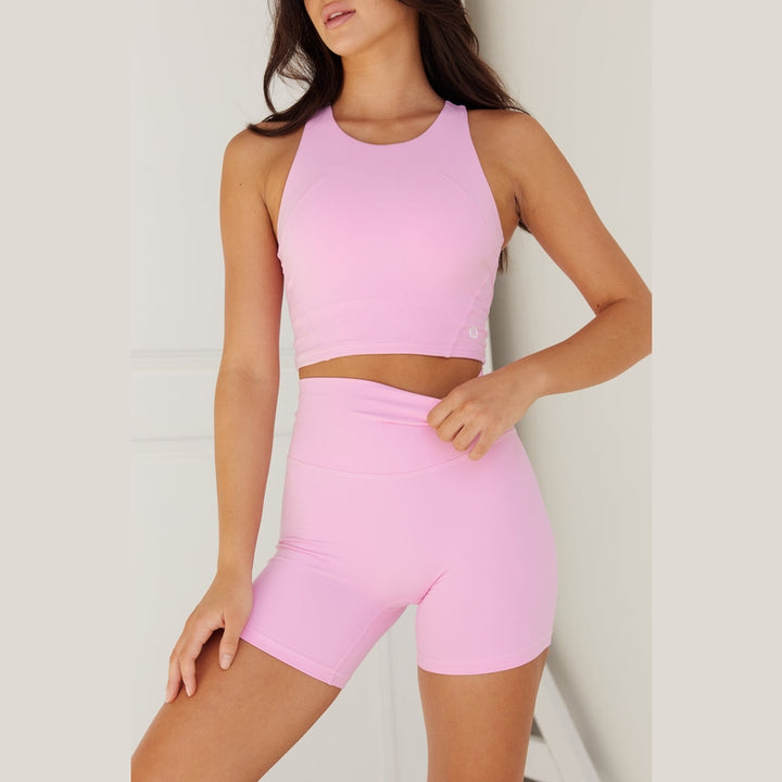 Astoria LUXE BALANCE Staple Sports Crop - Candy Pink