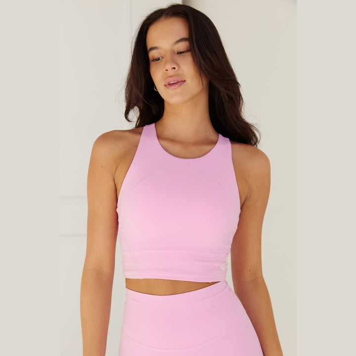 Astoria LUXE BALANCE Staple Sports Crop - Candy Pink