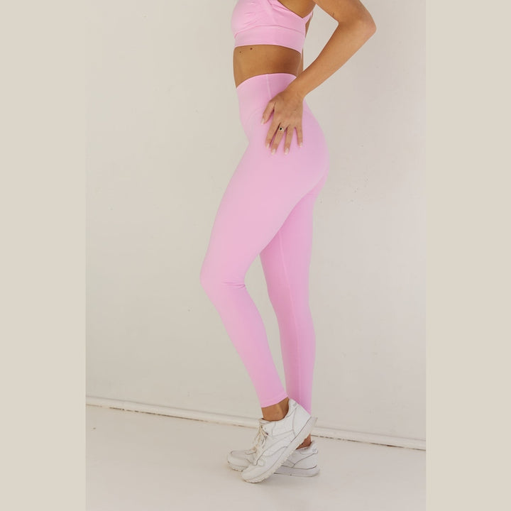 Astoria LUXE BALANCE Full Length Legging - Candy Pink