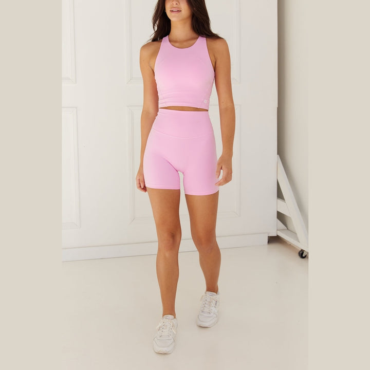 Astoria LUXE BALANCE Staple Sports Crop - Candy Pink