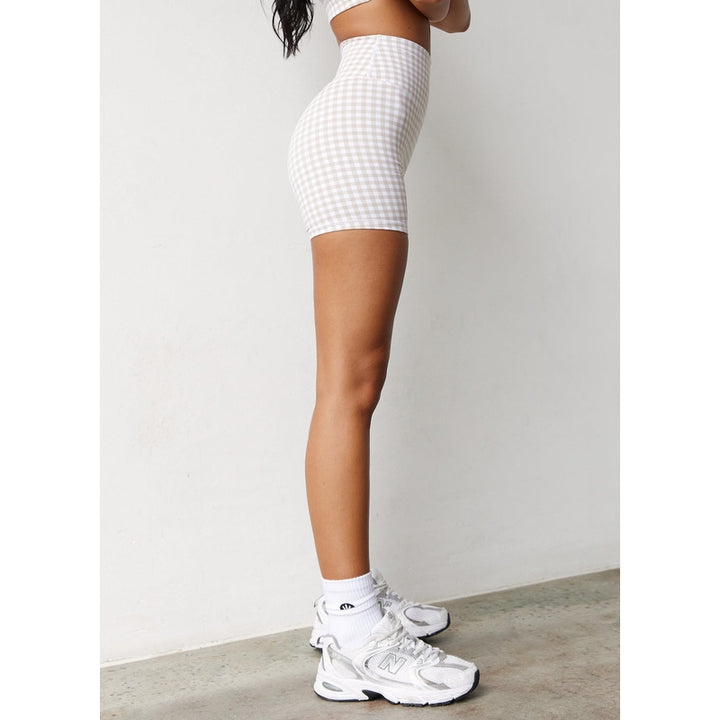 Astoria LUXE BALANCE Short - Beige Gingham