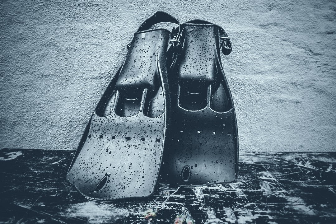 ATACLETE Military Jet Style Fins for Scuba Diving