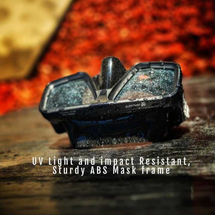 ATACLETE Twin Lens Dive Mask & Snorkel Combo