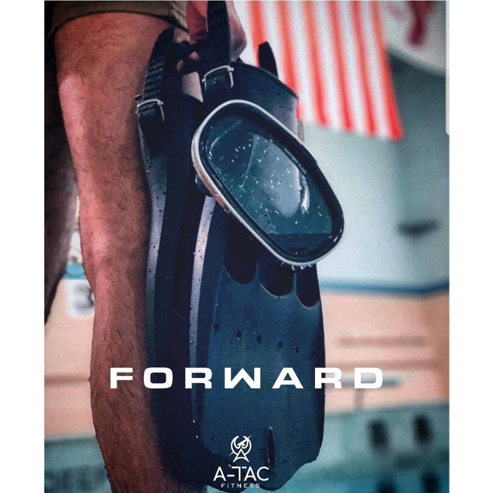 ATACLETE Military Jet Style Fins for Scuba Diving