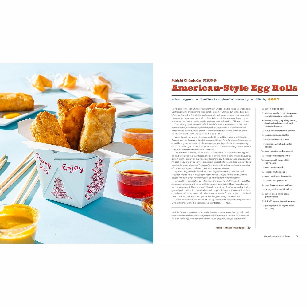 A Very Chinese Cookbook: 100 Recipes from China and Not China But Still Really Chinese Spiral Bound