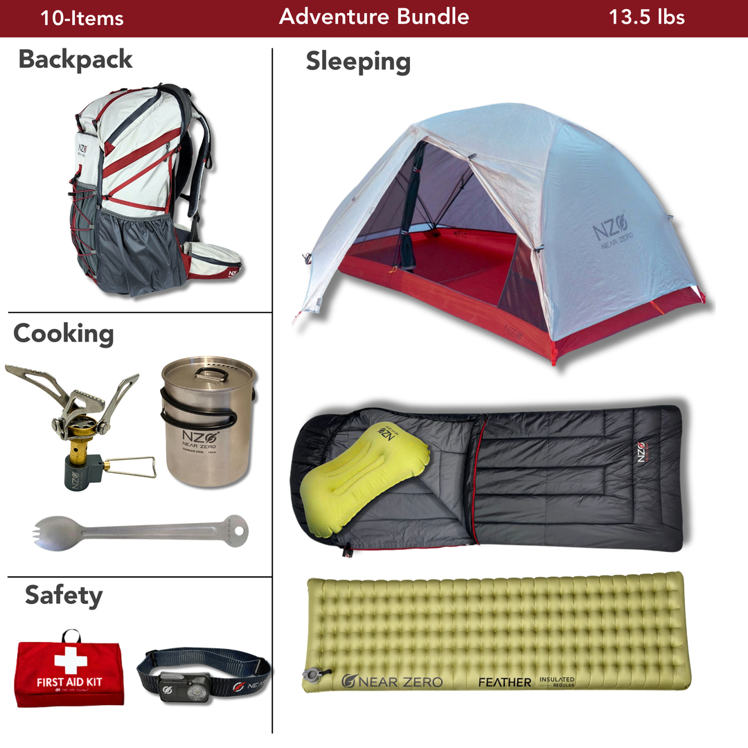 Near Zero Outdoor Gear Adventure Bundle