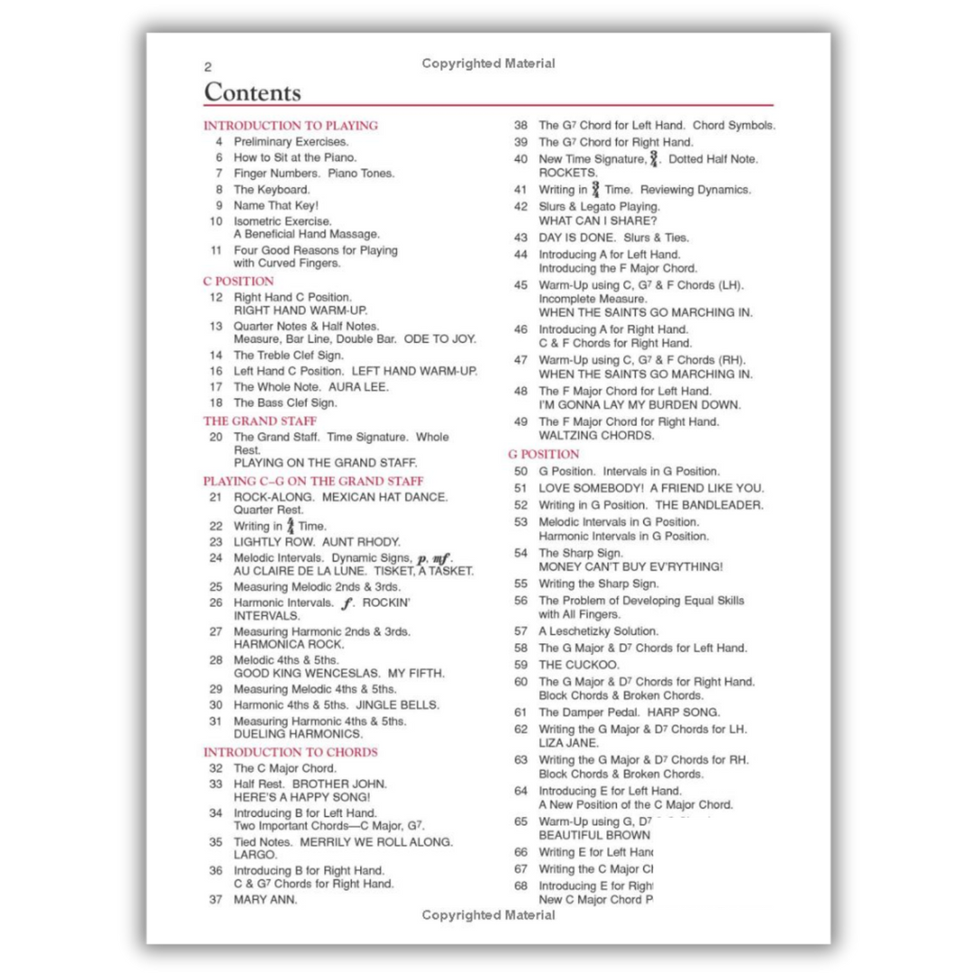 Alfred's Basic Adult All-In-One Piano Course : Lesson, Theory, Technic Spiral Bound