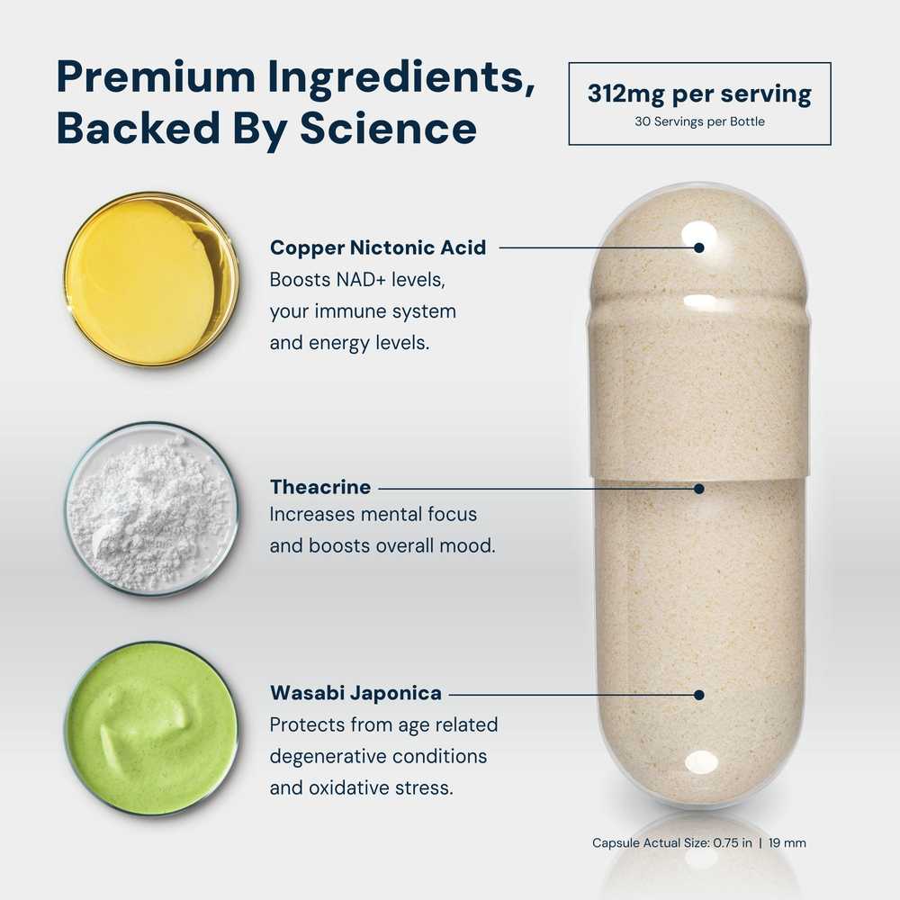 NAD3® 60 - NAD+ Booster for Inflammation Relief