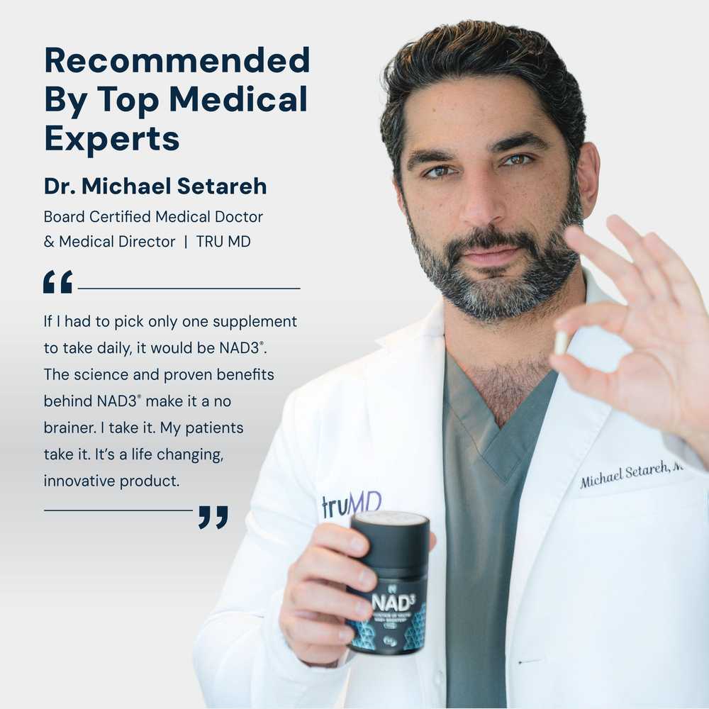 NAD3® 60 - NAD+ Booster for Inflammation Relief