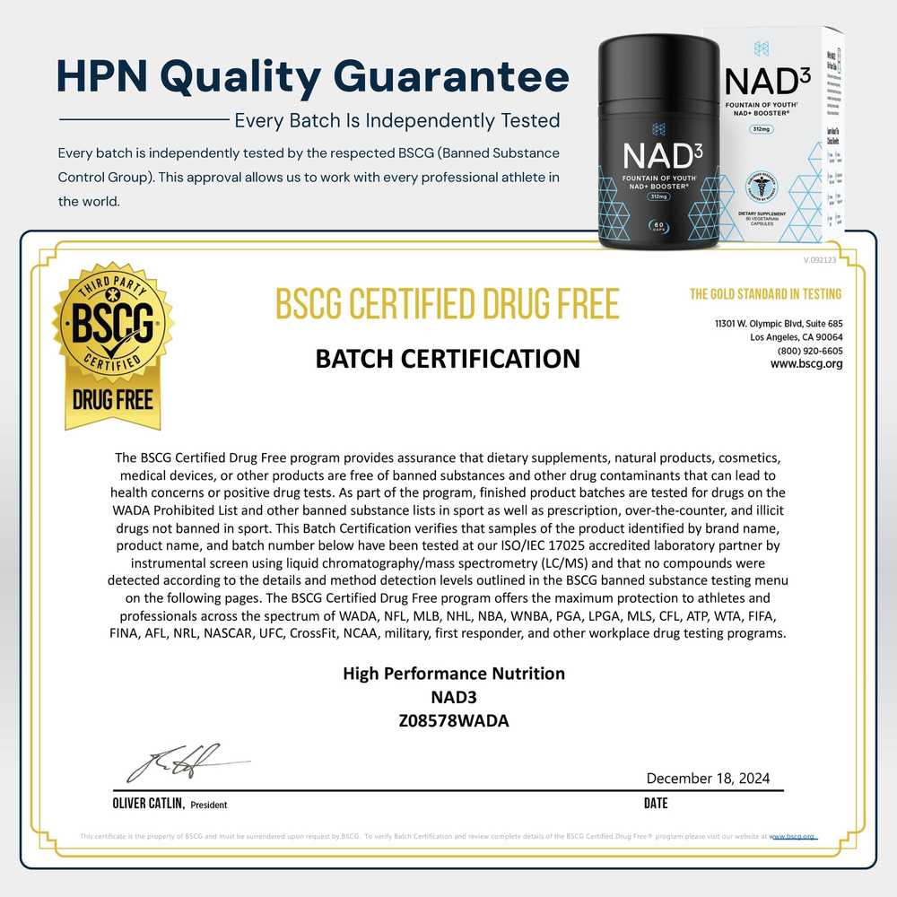 NAD3® 60 - NAD+ Booster for Inflammation Relief