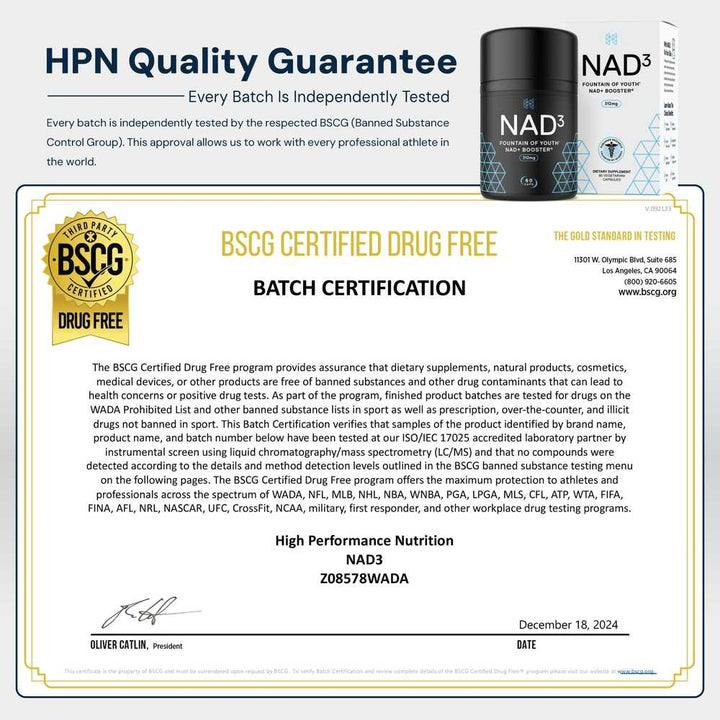 NAD3® 60 - NAD+ Booster for Inflammation Relief