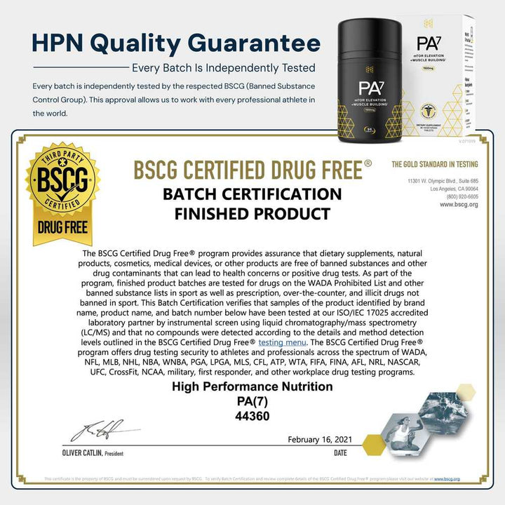 PA 7 Mediator - Phosphatidic Acid Muscle Enhancer