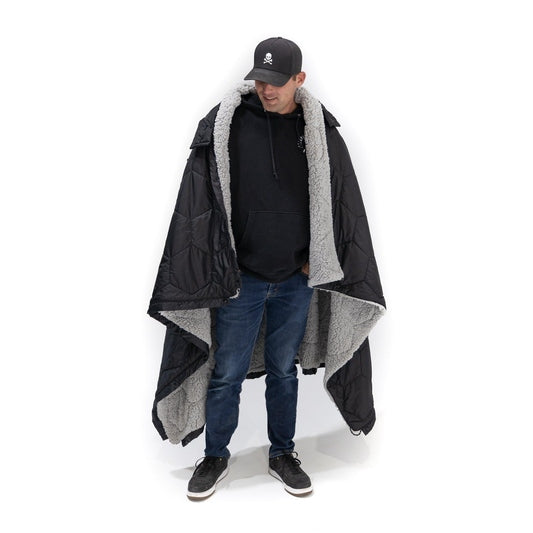 Freespirit Recreation Anywhere Poncho/Puff Blanket