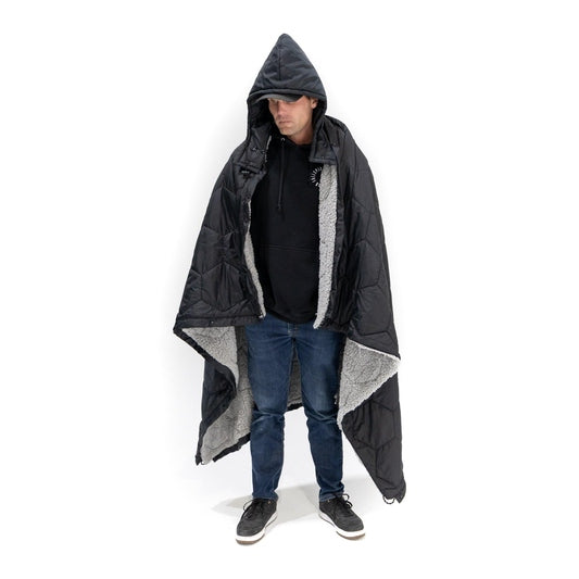 Freespirit Recreation Anywhere Poncho/Puff Blanket