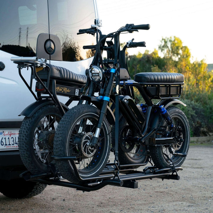 MotoTote Mini Dual Bicycle Rack for E Bikes