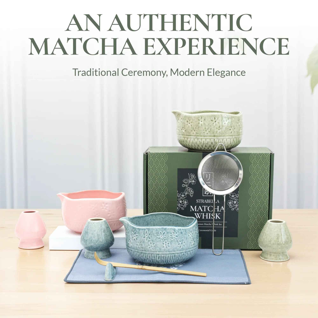 Bamboo Tea Whisk Set: Perfect Gift for Tea Lovers