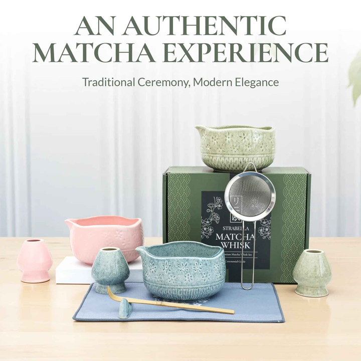 Bamboo Tea Whisk Set: Perfect Gift for Tea Lovers