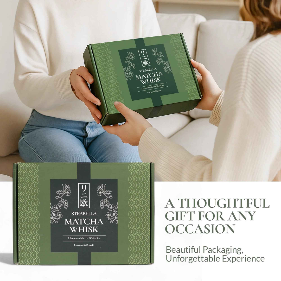 Bamboo Tea Whisk Set: Perfect Gift for Tea Lovers