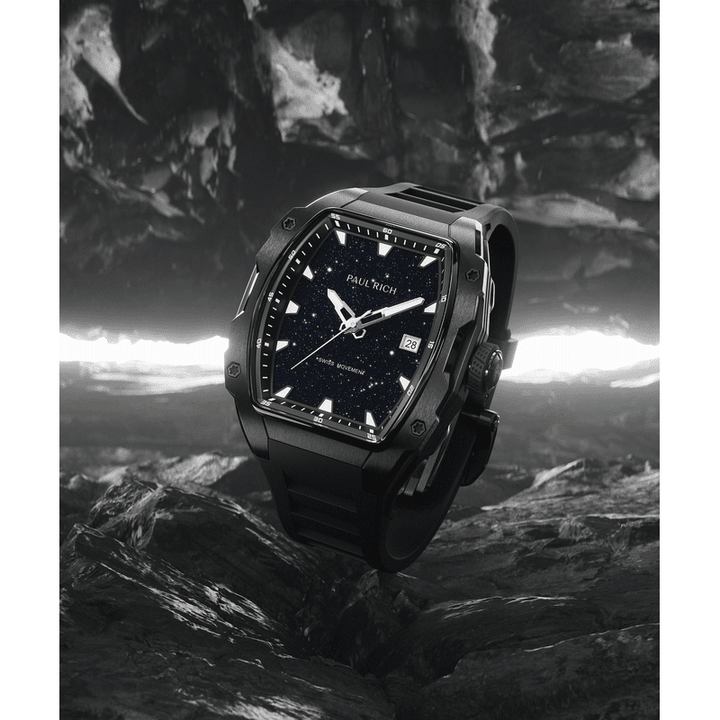 Astro Classic Galaxy Black Watch by Paul Rich