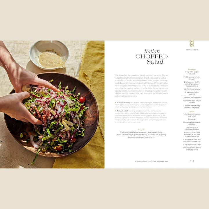 At My Italian Table: Family Recipes from My Cucina to Yours: A Cookbook Spiral Bound