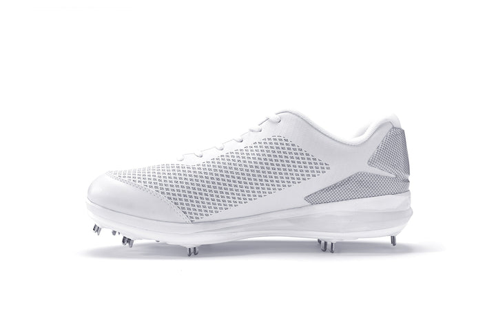 Athalonz GF1 Metal Baseball & Softball Cleats - White