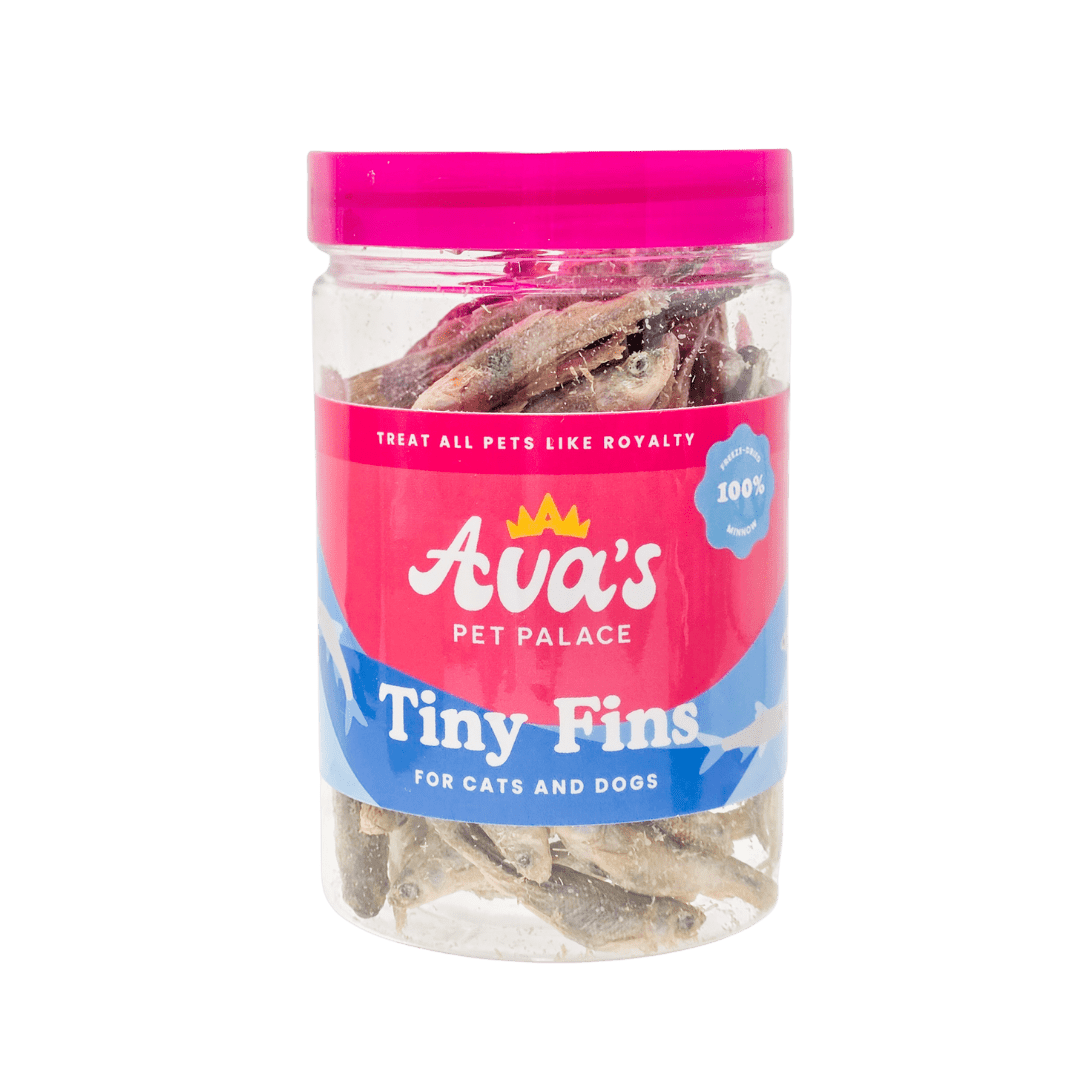 Freeze Dried Minnow Treats for Pets - Tiny Fins