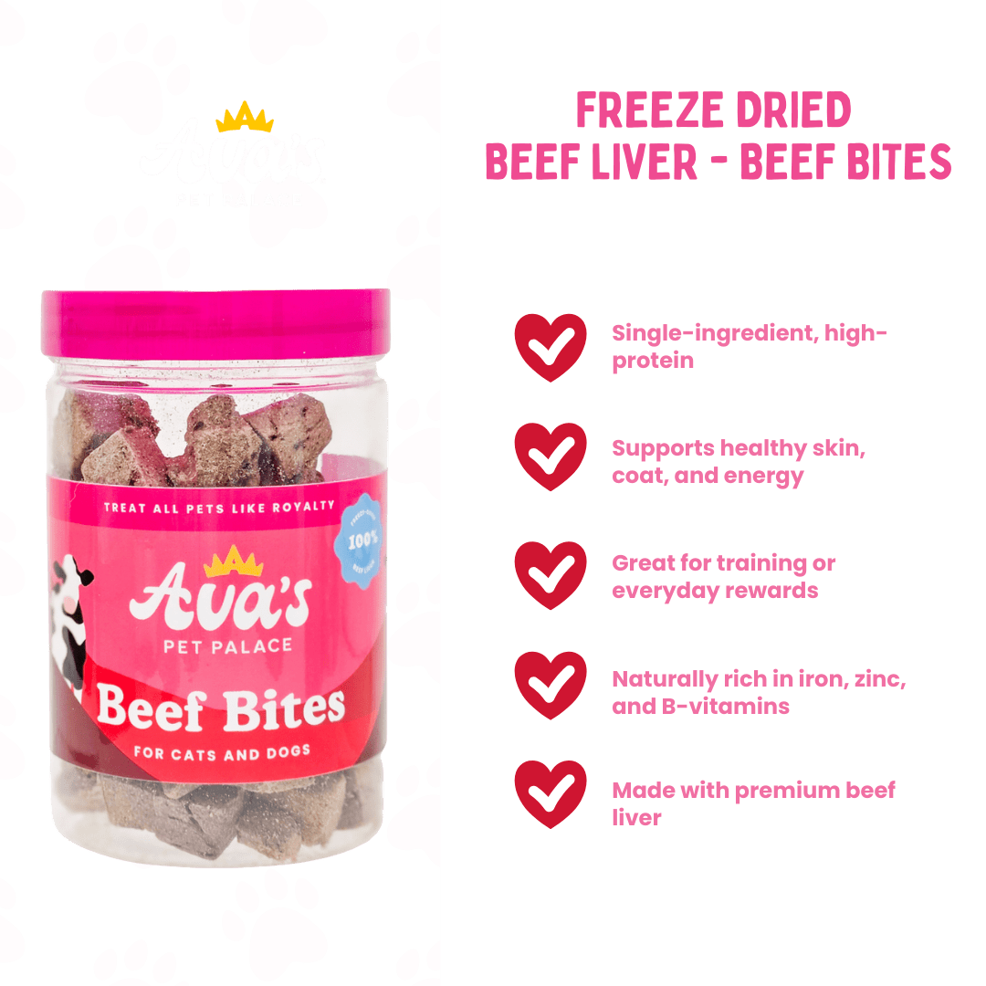 Freeze Dried Beef Liver Treats for Pets