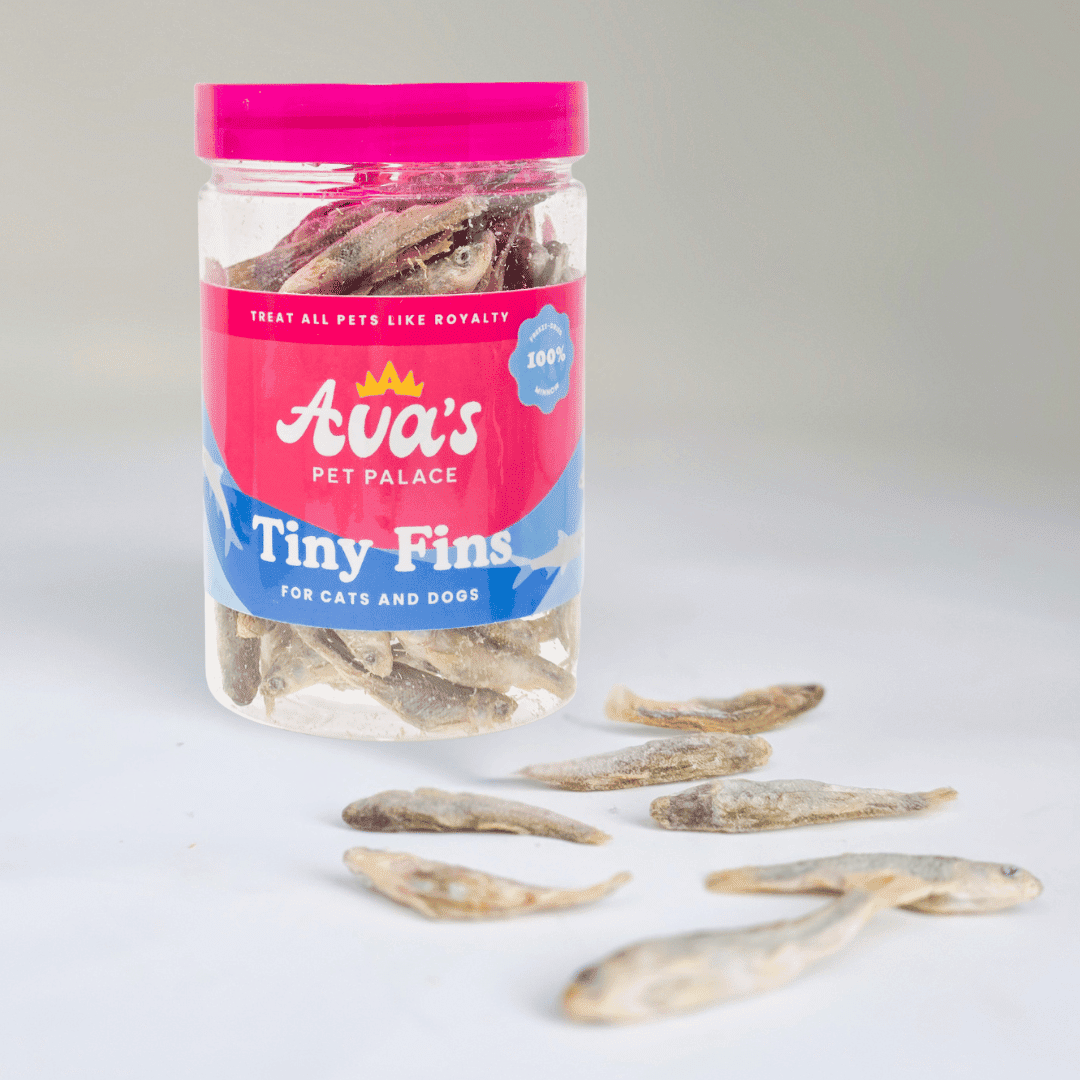 Freeze Dried Minnow Treats for Pets - Tiny Fins