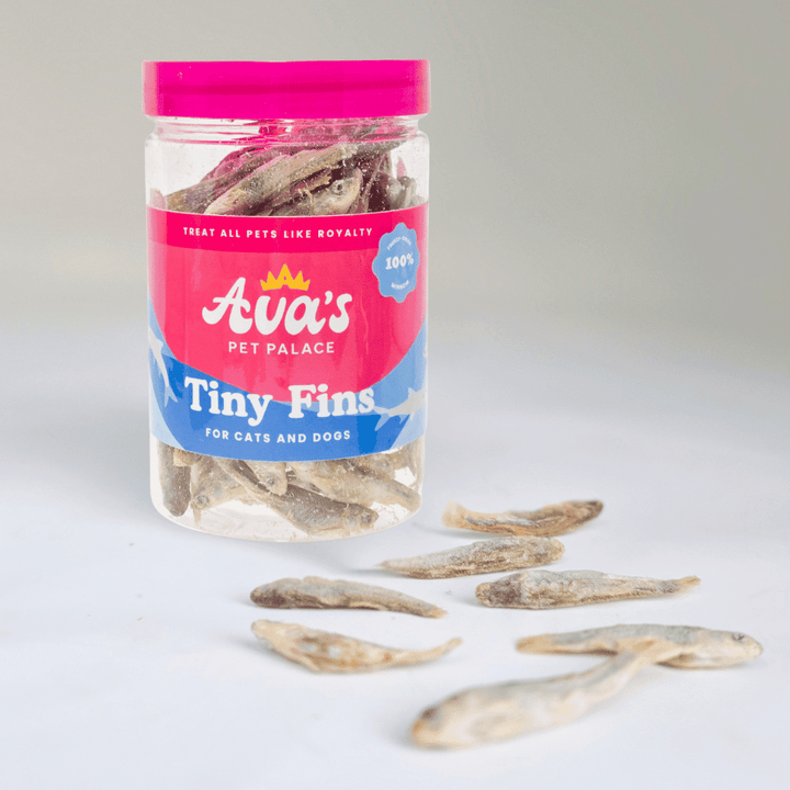 Freeze Dried Minnow Treats for Pets - Tiny Fins