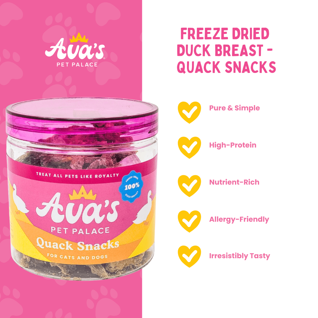 Freeze Dried Duck Breast - Quack Snacks