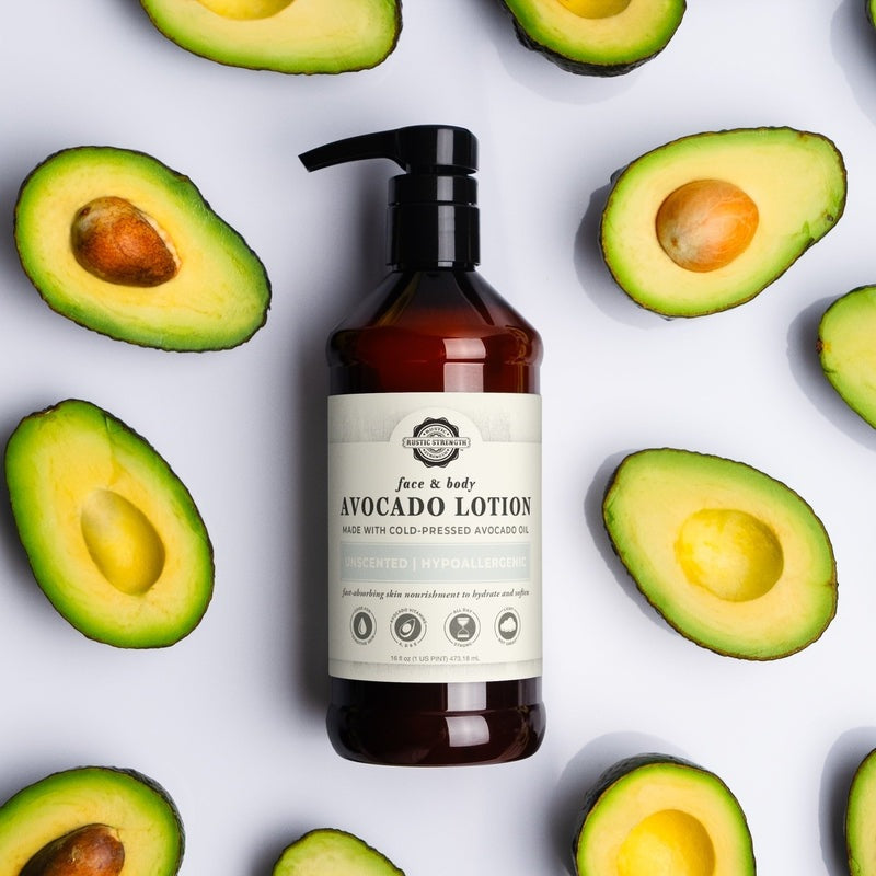 Rustic Strength Avocado Lotion | Mama + Baby Safe