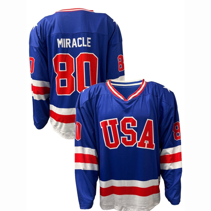 USA Hockey Miracle on Ice 1980 Jersey with Reversible Design