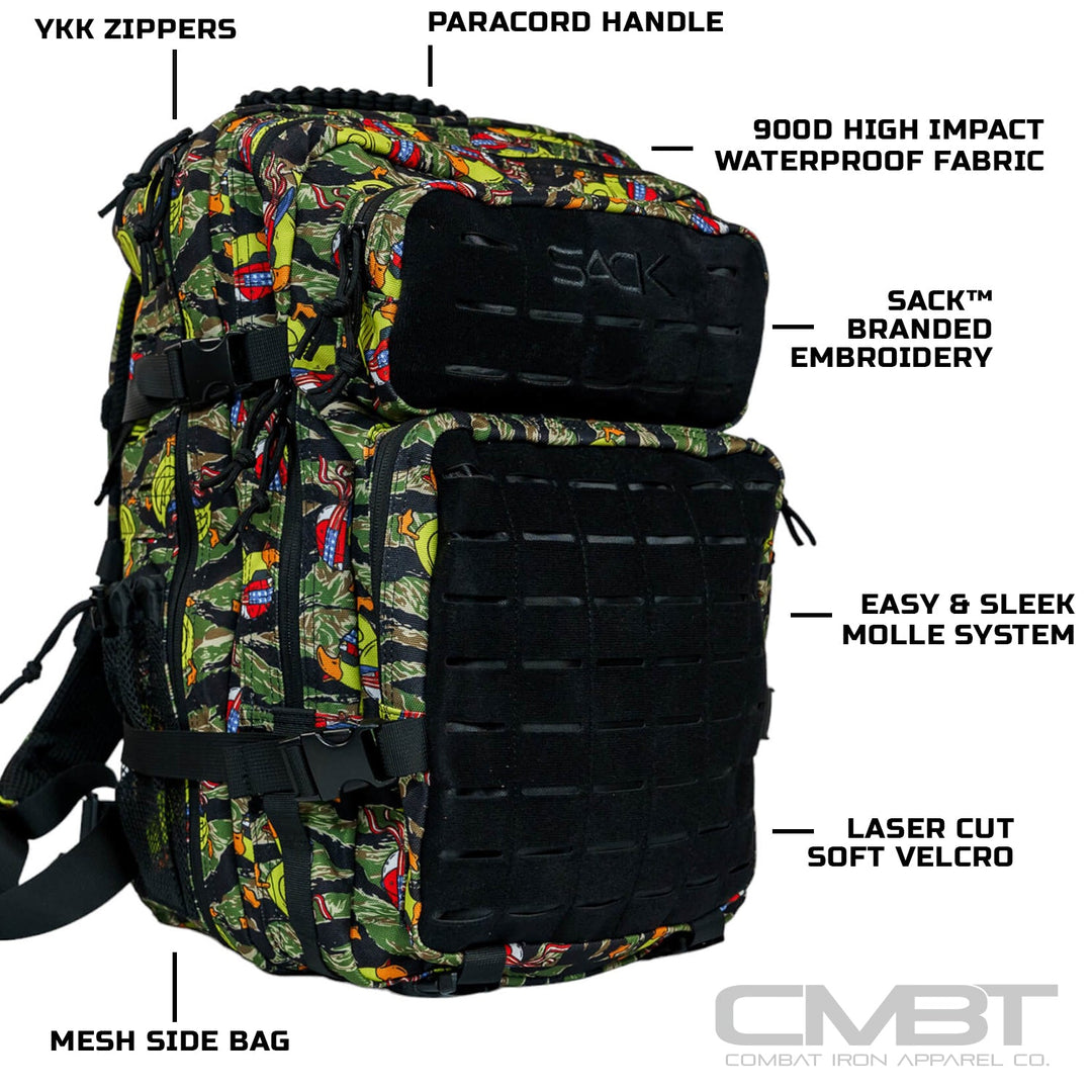 Combat Iron Apparel 35L Sack™ Backpack | Kalagush Edition