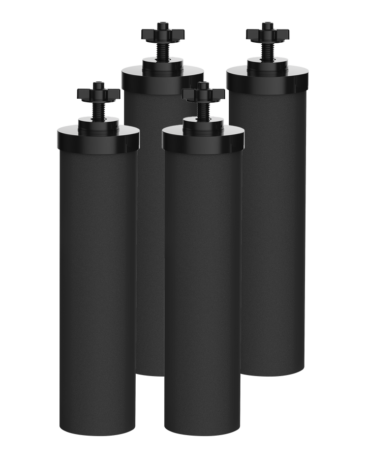Waterdrop Replacement Black Elements for Waterdrop King Tank Systems and Other Gravity-fed Filtration Systems