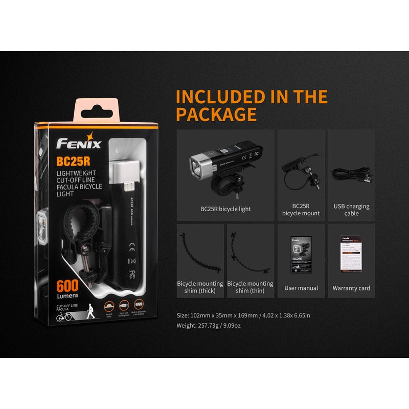 Fenix BC25R LED Bike Light