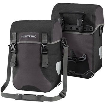 Ortlieb Sport-Packer Plus Pannier - 30L, Pair, Granite/Black