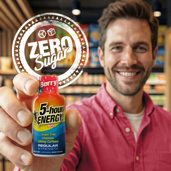 5-hour Energy Berry Flavor Regular Strength 5-hour ENERGY Shots