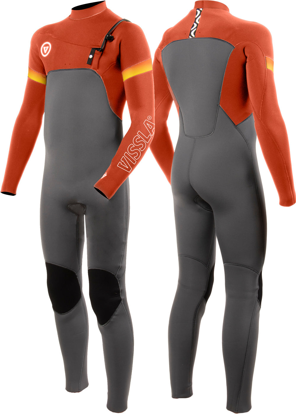 7 Seas Boys Chest Zip Wetsuit for Surfing Groms