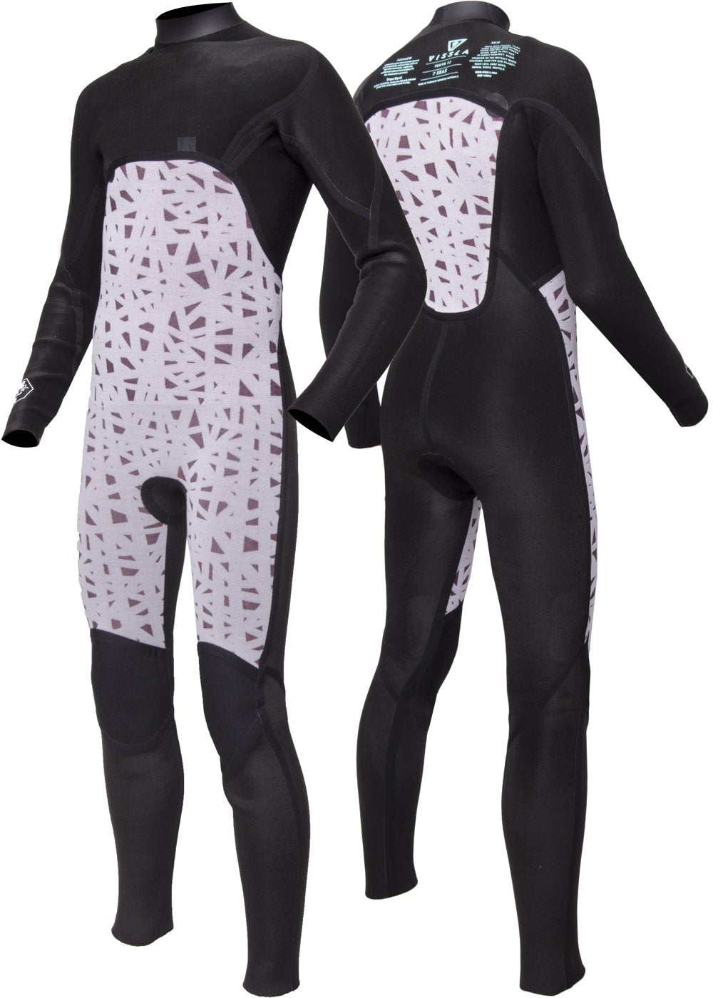 7 Seas Boys Full Chest Zip Wetsuit for Groms