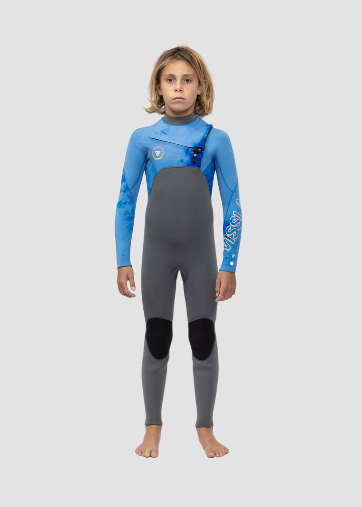 Boys 3-2 Chest Zip Wetsuit for Everyday Surfers