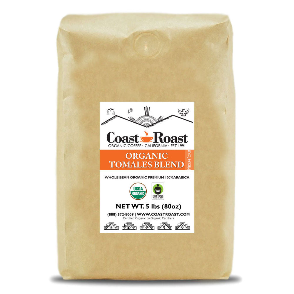 Organic Tomales Blend Whole Bean Coffee