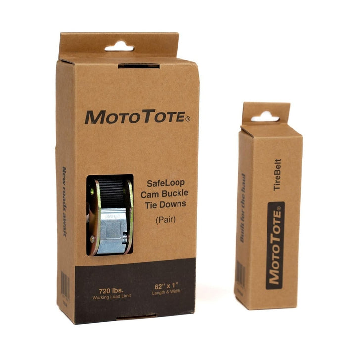 MotoTote Mini Electric Bike Rack & Tie Downs Bundle