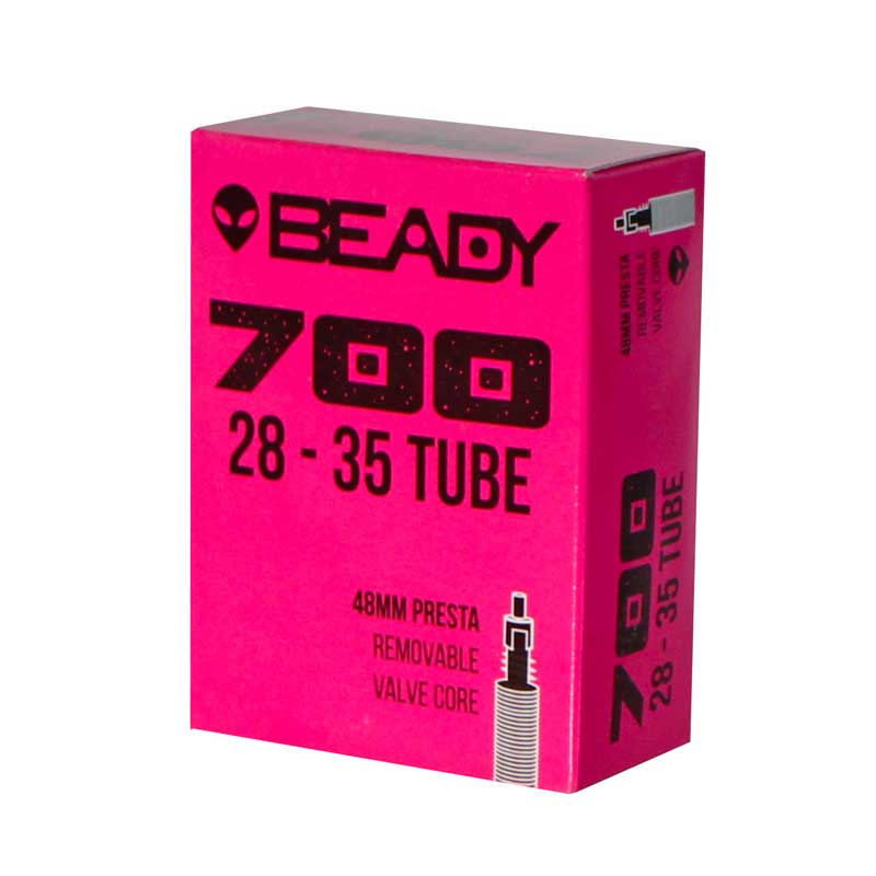 Beady 700c Butyl Tube - Presta